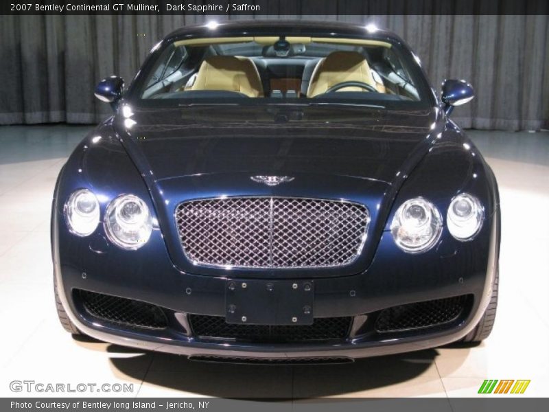 Dark Sapphire / Saffron 2007 Bentley Continental GT Mulliner