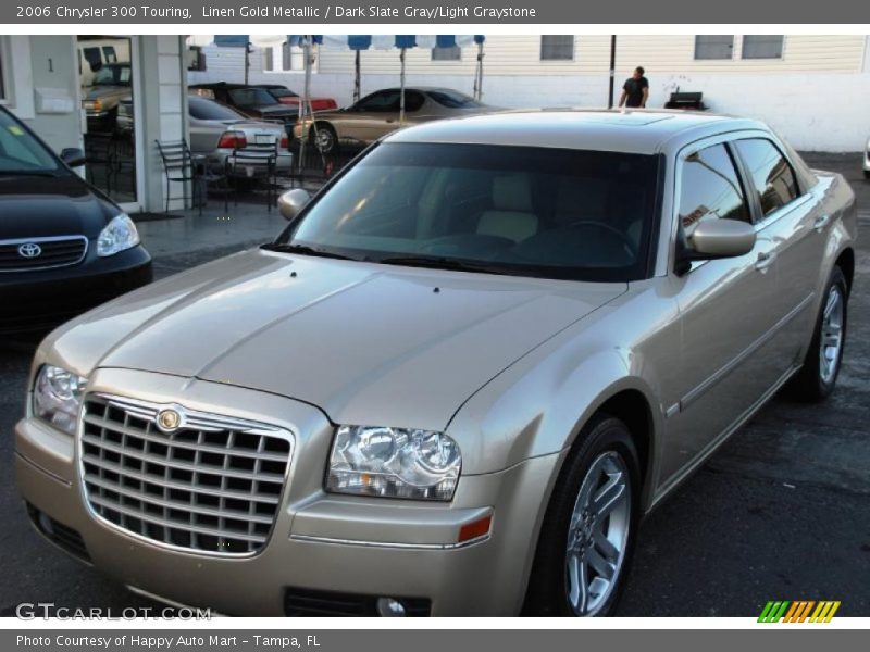 Linen Gold Metallic / Dark Slate Gray/Light Graystone 2006 Chrysler 300 Touring