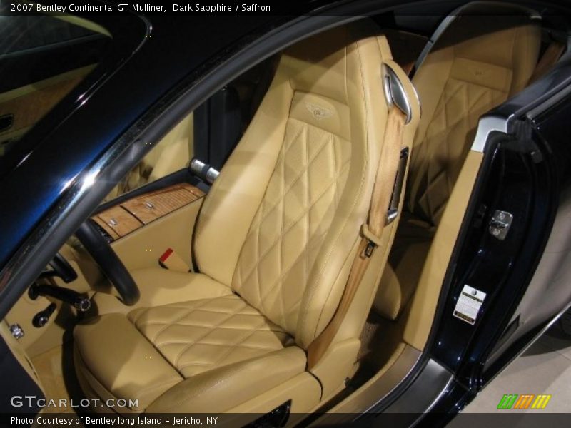 Dark Sapphire / Saffron 2007 Bentley Continental GT Mulliner