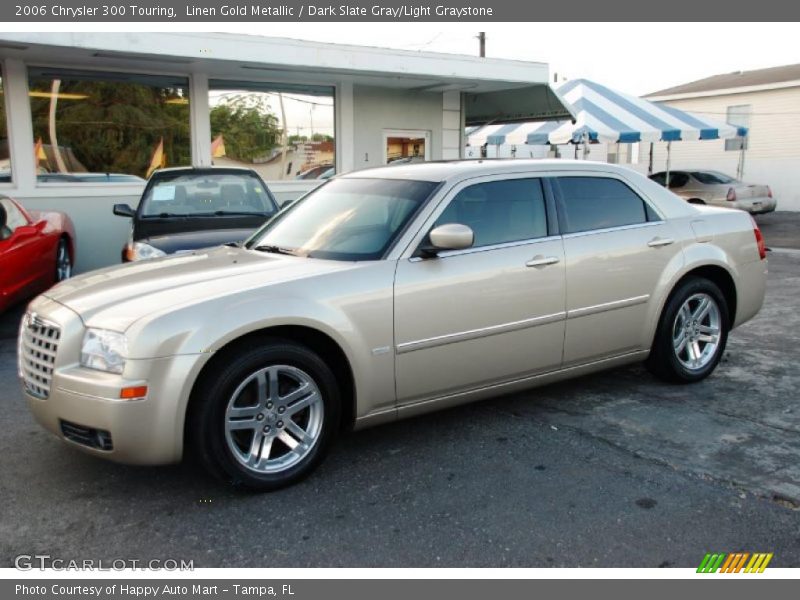 Linen Gold Metallic / Dark Slate Gray/Light Graystone 2006 Chrysler 300 Touring