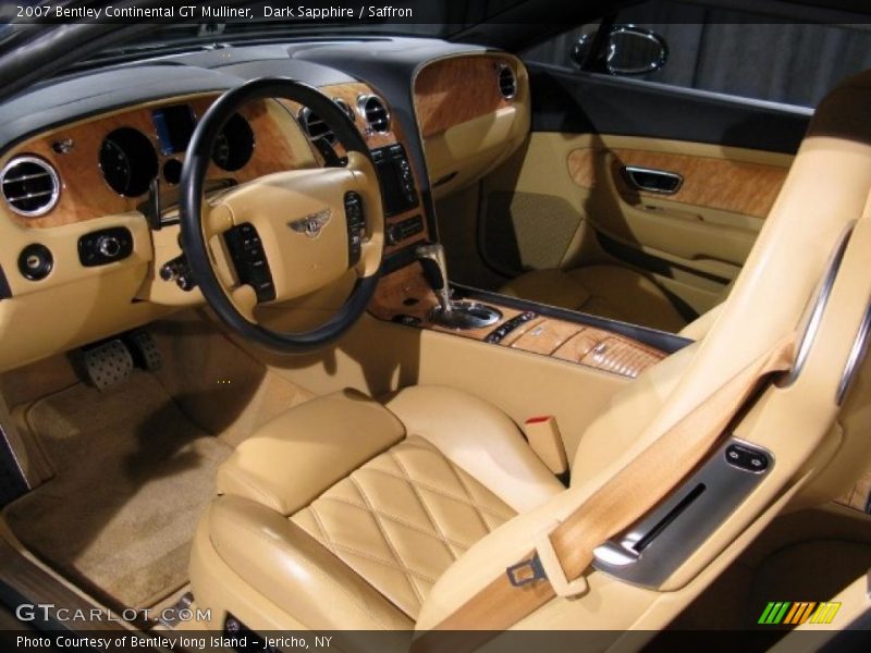 Dark Sapphire / Saffron 2007 Bentley Continental GT Mulliner