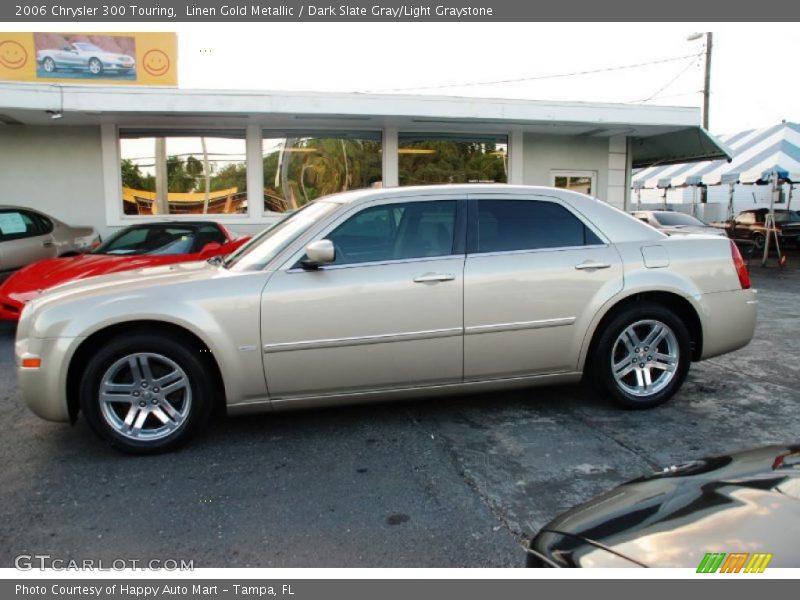 Linen Gold Metallic / Dark Slate Gray/Light Graystone 2006 Chrysler 300 Touring