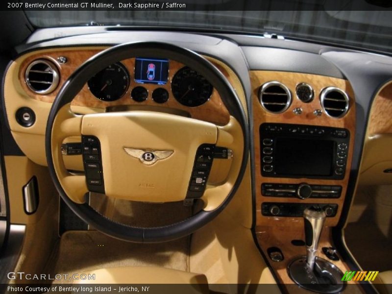 Dark Sapphire / Saffron 2007 Bentley Continental GT Mulliner