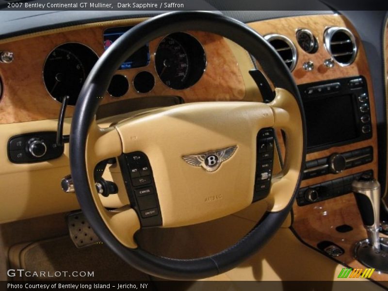 Dark Sapphire / Saffron 2007 Bentley Continental GT Mulliner