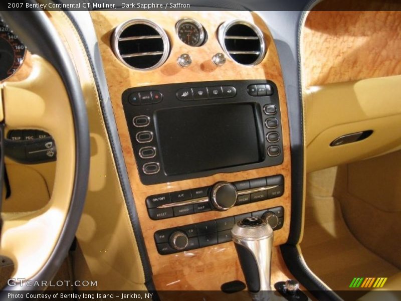 Dark Sapphire / Saffron 2007 Bentley Continental GT Mulliner