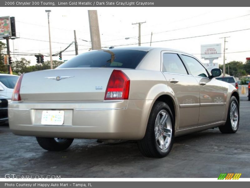 Linen Gold Metallic / Dark Slate Gray/Light Graystone 2006 Chrysler 300 Touring