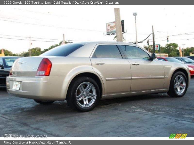 Linen Gold Metallic / Dark Slate Gray/Light Graystone 2006 Chrysler 300 Touring