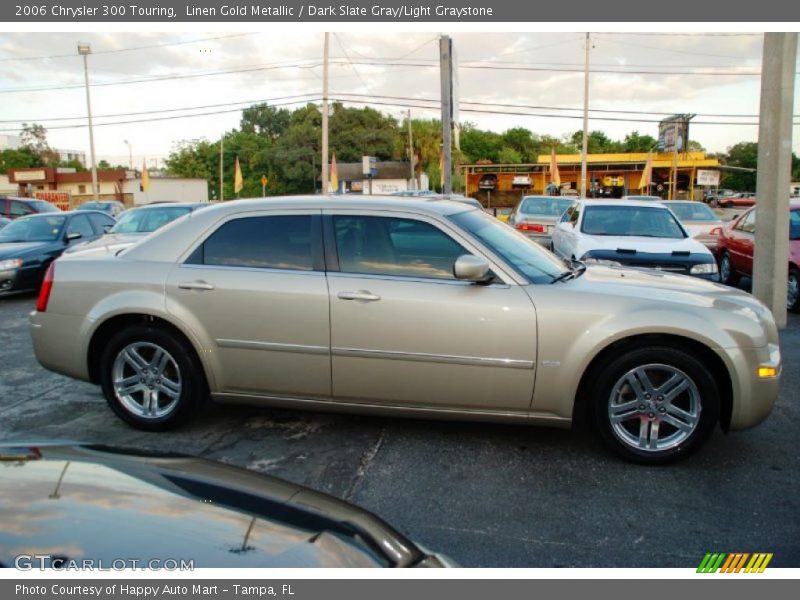 Linen Gold Metallic / Dark Slate Gray/Light Graystone 2006 Chrysler 300 Touring