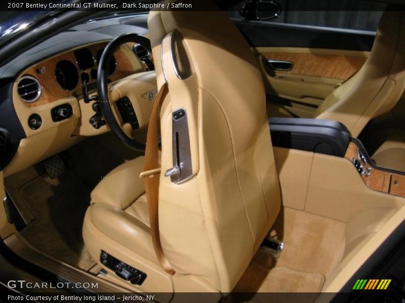 Dark Sapphire / Saffron 2007 Bentley Continental GT Mulliner