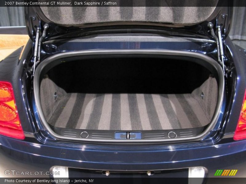 Dark Sapphire / Saffron 2007 Bentley Continental GT Mulliner
