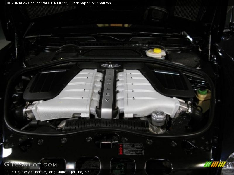 Dark Sapphire / Saffron 2007 Bentley Continental GT Mulliner