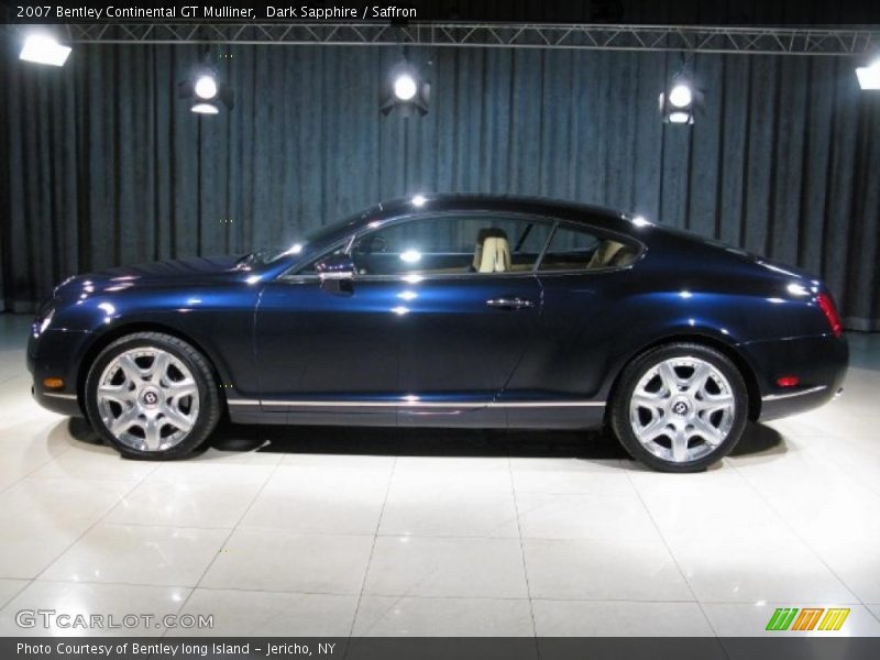 Dark Sapphire / Saffron 2007 Bentley Continental GT Mulliner