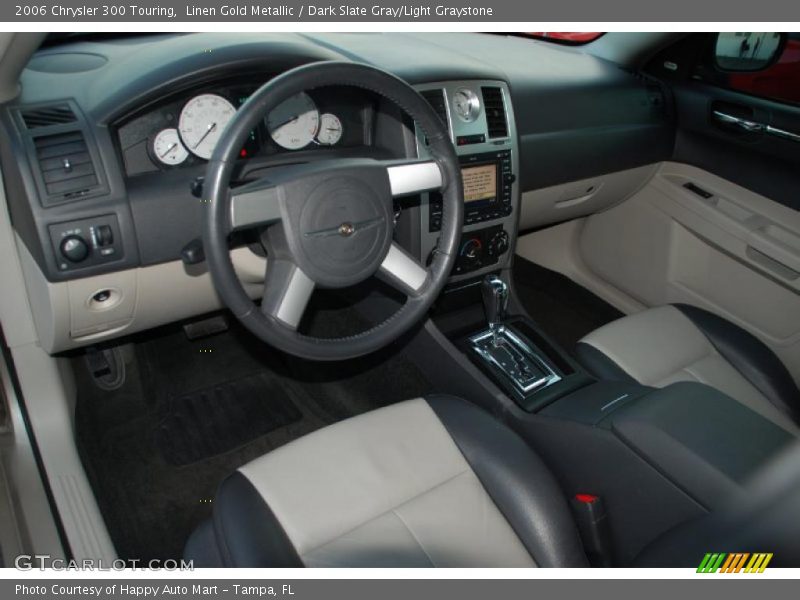 Linen Gold Metallic / Dark Slate Gray/Light Graystone 2006 Chrysler 300 Touring