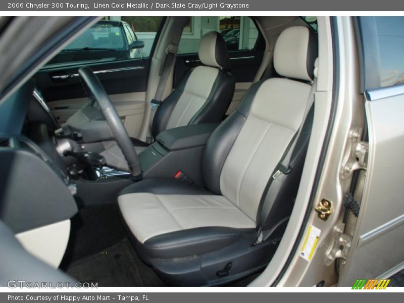 Linen Gold Metallic / Dark Slate Gray/Light Graystone 2006 Chrysler 300 Touring