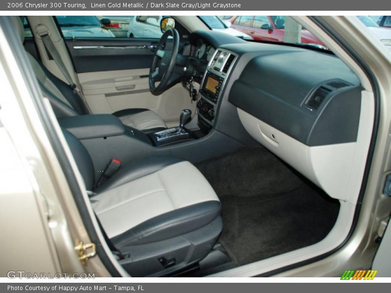 Linen Gold Metallic / Dark Slate Gray/Light Graystone 2006 Chrysler 300 Touring