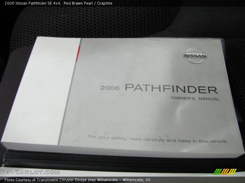 Red Brawn Pearl / Graphite 2006 Nissan Pathfinder SE 4x4