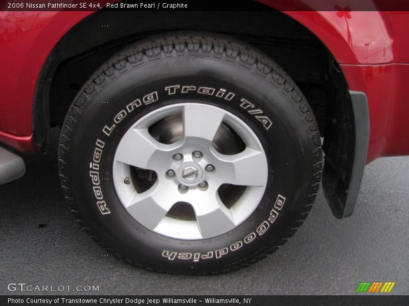 Red Brawn Pearl / Graphite 2006 Nissan Pathfinder SE 4x4