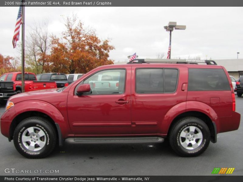 Red Brawn Pearl / Graphite 2006 Nissan Pathfinder SE 4x4