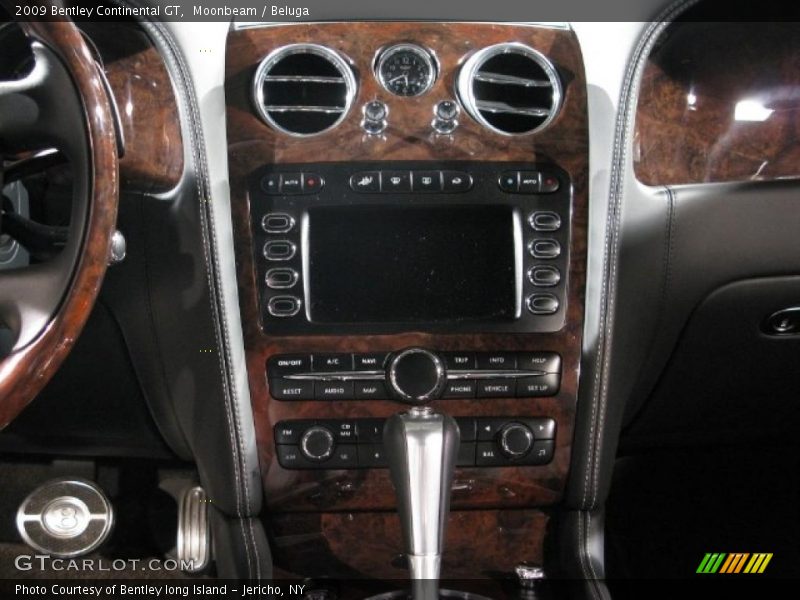 Controls of 2009 Continental GT 