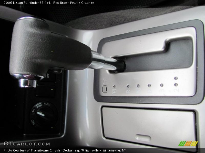 Red Brawn Pearl / Graphite 2006 Nissan Pathfinder SE 4x4