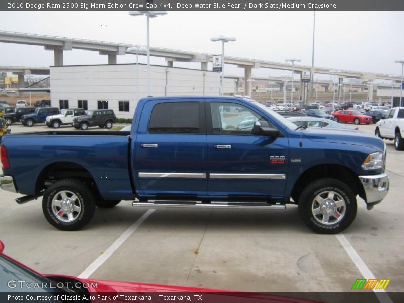  2010 Ram 2500 Big Horn Edition Crew Cab 4x4 Deep Water Blue Pearl