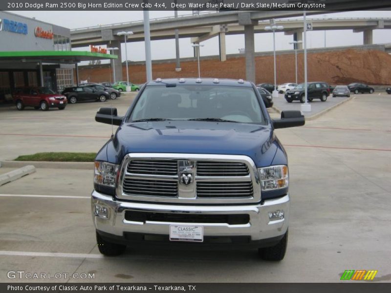 Deep Water Blue Pearl / Dark Slate/Medium Graystone 2010 Dodge Ram 2500 Big Horn Edition Crew Cab 4x4