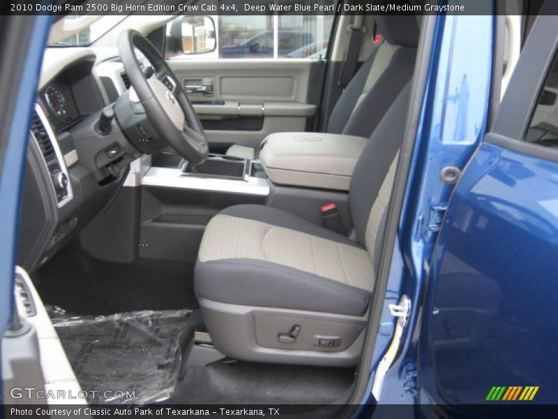  2010 Ram 2500 Big Horn Edition Crew Cab 4x4 Dark Slate/Medium Graystone Interior