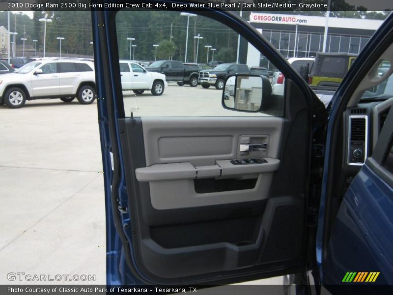 Deep Water Blue Pearl / Dark Slate/Medium Graystone 2010 Dodge Ram 2500 Big Horn Edition Crew Cab 4x4