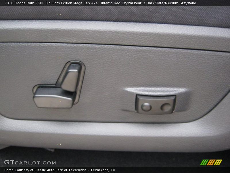 Controls of 2010 Ram 2500 Big Horn Edition Mega Cab 4x4