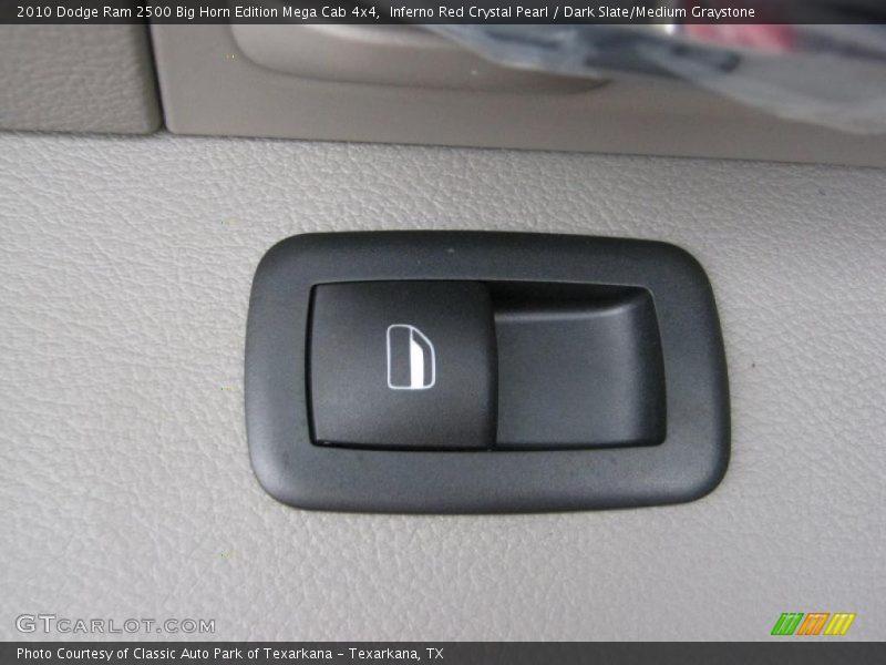 Controls of 2010 Ram 2500 Big Horn Edition Mega Cab 4x4