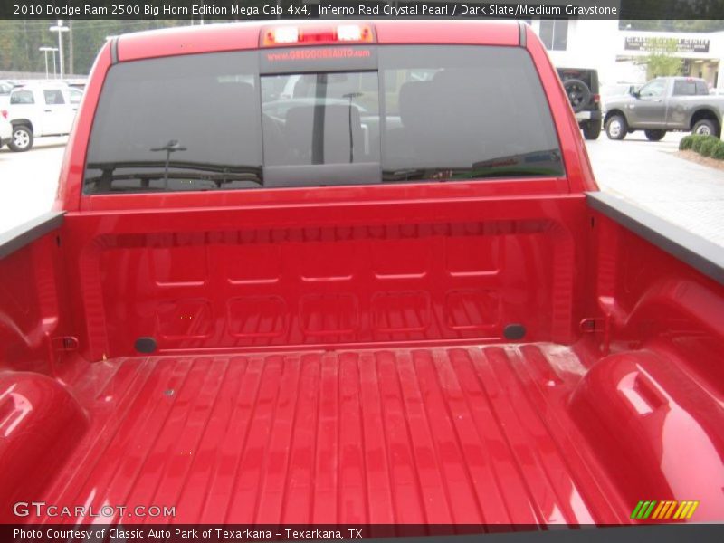 Inferno Red Crystal Pearl / Dark Slate/Medium Graystone 2010 Dodge Ram 2500 Big Horn Edition Mega Cab 4x4