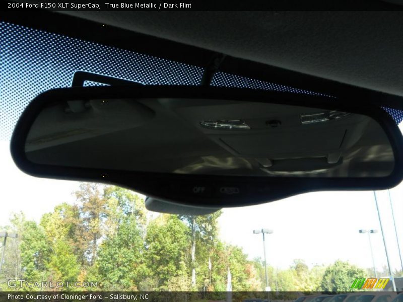True Blue Metallic / Dark Flint 2004 Ford F150 XLT SuperCab