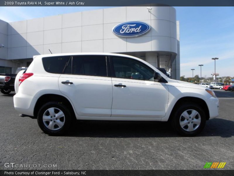 Super White / Ash Gray 2009 Toyota RAV4 I4