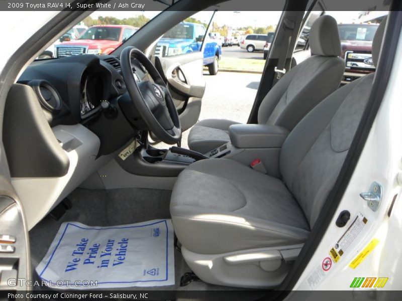Super White / Ash Gray 2009 Toyota RAV4 I4
