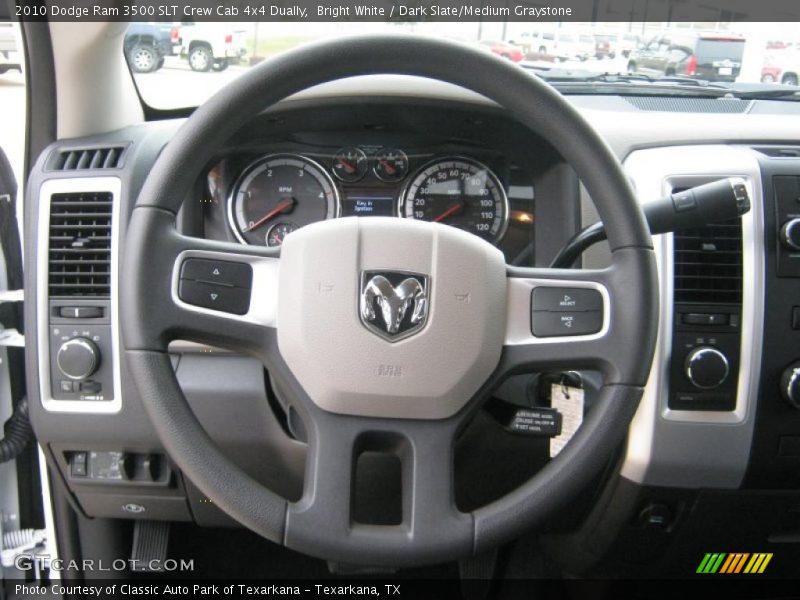  2010 Ram 3500 SLT Crew Cab 4x4 Dually Steering Wheel