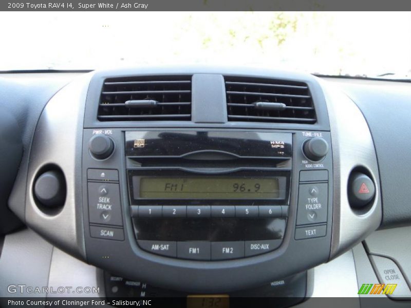 Super White / Ash Gray 2009 Toyota RAV4 I4