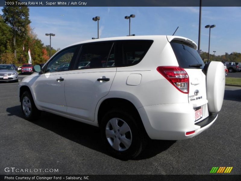 Super White / Ash Gray 2009 Toyota RAV4 I4