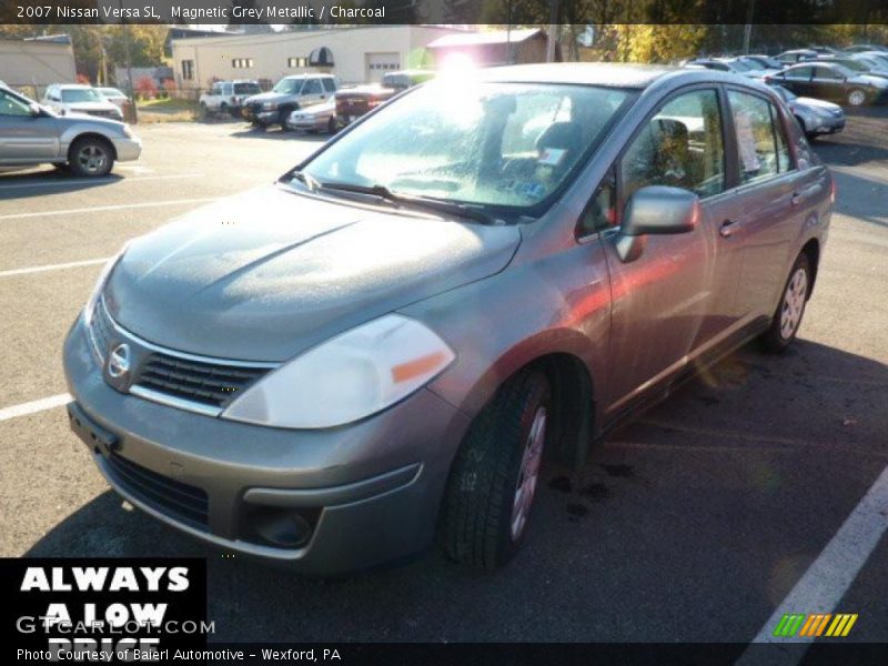 Magnetic Grey Metallic / Charcoal 2007 Nissan Versa SL