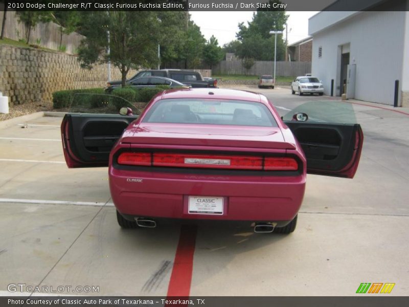 Furious Fuchsia / Dark Slate Gray 2010 Dodge Challenger R/T Classic Furious Fuchsia Edition