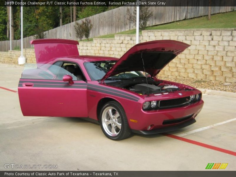 Furious Fuchsia / Dark Slate Gray 2010 Dodge Challenger R/T Classic Furious Fuchsia Edition
