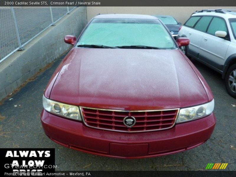 Crimson Pearl / Neutral Shale 2000 Cadillac Seville STS