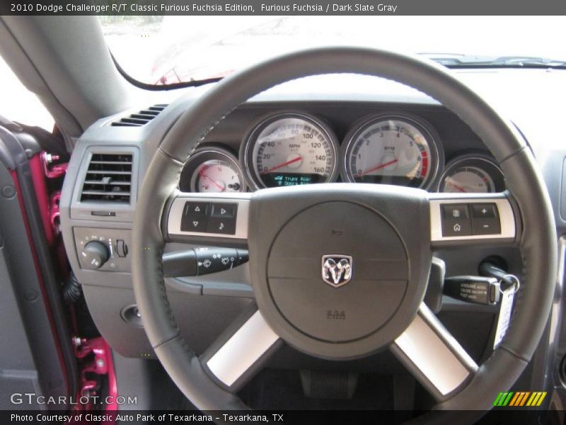 2010 Challenger R/T Classic Furious Fuchsia Edition Steering Wheel