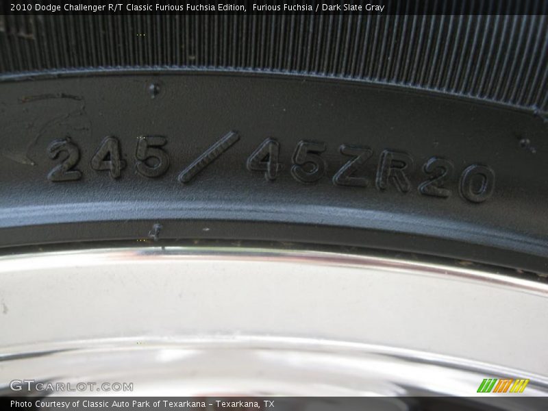 Furious Fuchsia / Dark Slate Gray 2010 Dodge Challenger R/T Classic Furious Fuchsia Edition