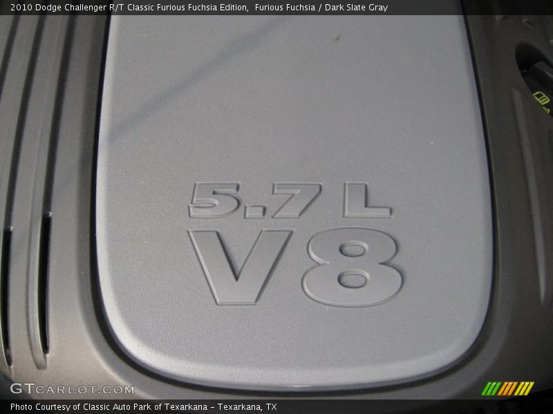  2010 Challenger R/T Classic Furious Fuchsia Edition Engine - 5.7 Liter HEMI OHV 16-Valve MDS VVT V8