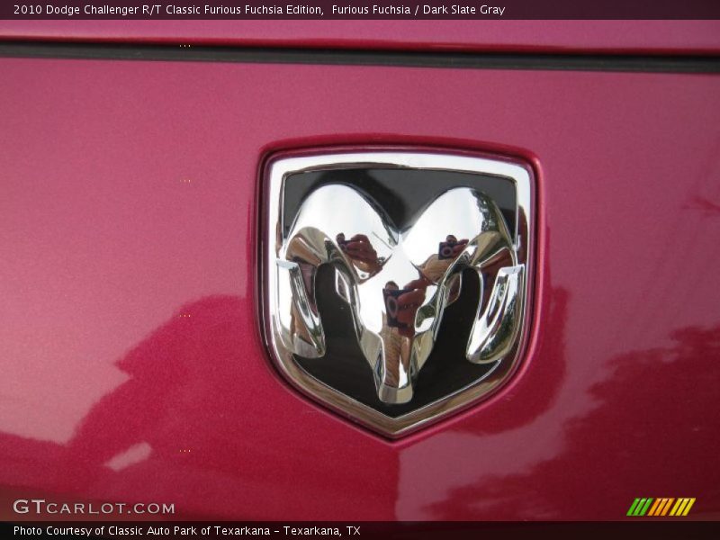  2010 Challenger R/T Classic Furious Fuchsia Edition Logo