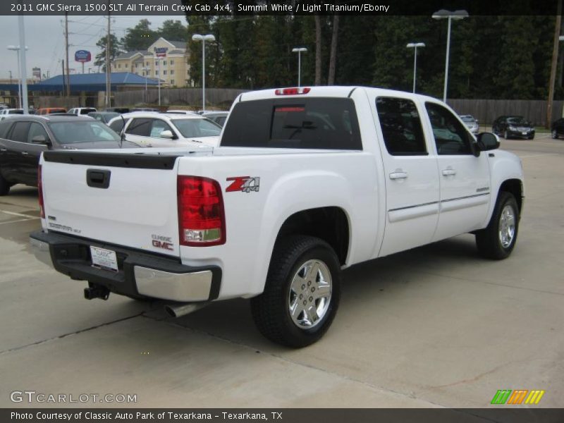 Summit White / Light Titanium/Ebony 2011 GMC Sierra 1500 SLT All Terrain Crew Cab 4x4