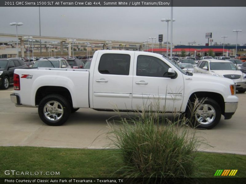  2011 Sierra 1500 SLT All Terrain Crew Cab 4x4 Summit White