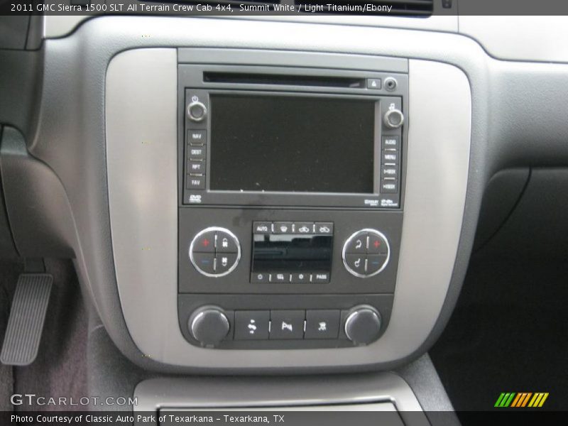 Controls of 2011 Sierra 1500 SLT All Terrain Crew Cab 4x4