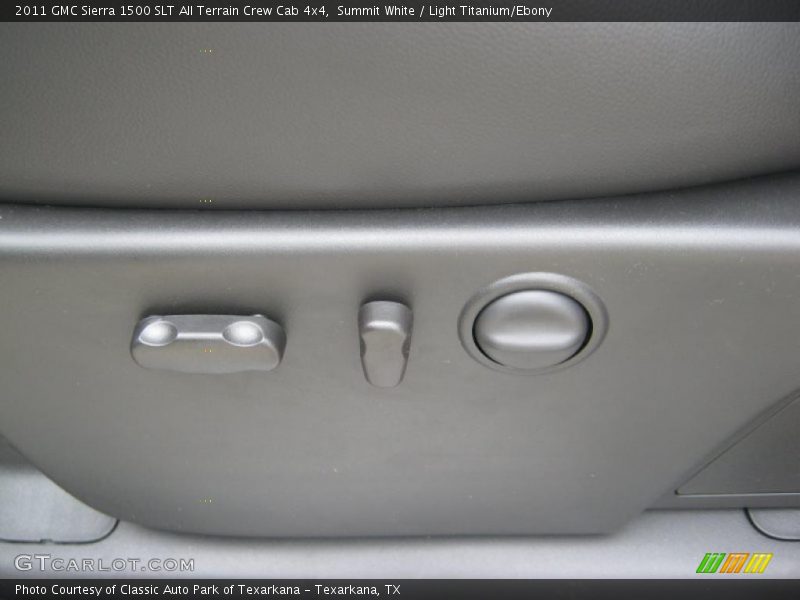 Controls of 2011 Sierra 1500 SLT All Terrain Crew Cab 4x4