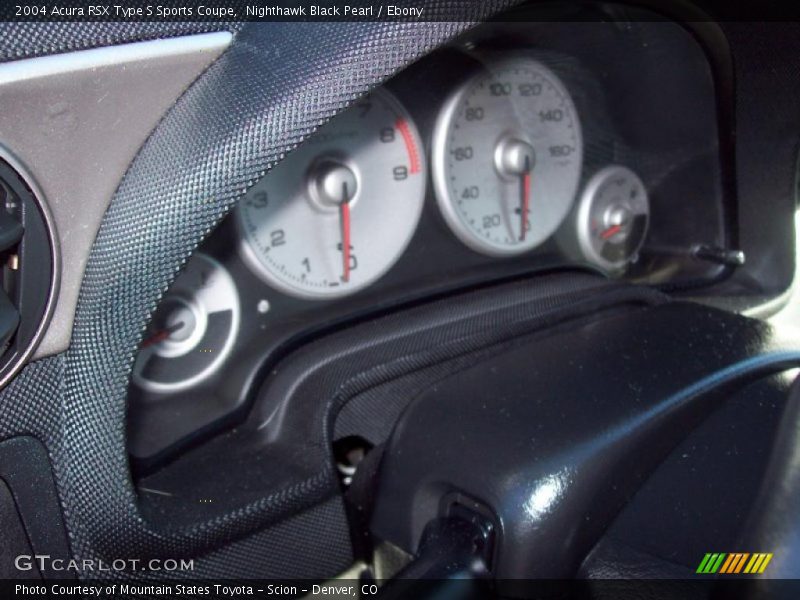 Nighthawk Black Pearl / Ebony 2004 Acura RSX Type S Sports Coupe